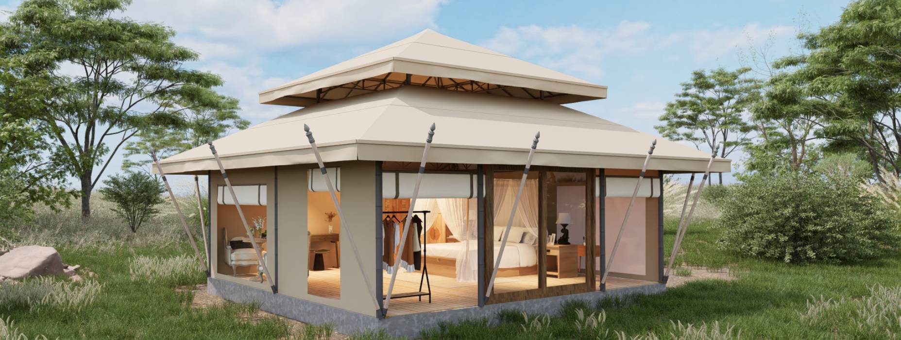 洮南市户外野奢帐篷